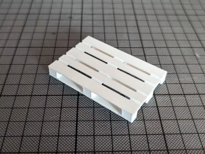 EPAL Pallet 3D print model