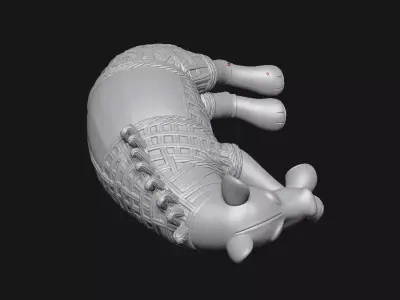 hound 3D print model