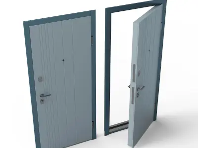 Puylo Door 3D model