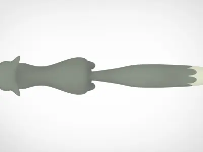 Scorch  Low-poly 3D model