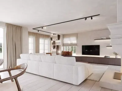 Modern Appartment scene 3D model