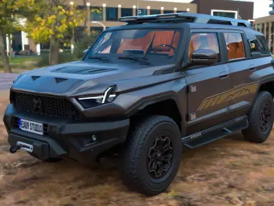 Dongfeng Mengshi M-Hero 2024 3D model