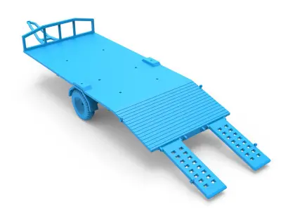 Trailer toy 3D print model