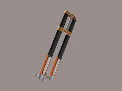 Moto fork 3D model