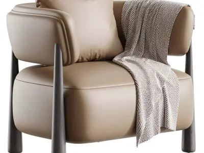 Lauren armchair 3D model