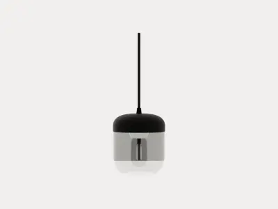 Acorn Lamp Low-poly 3D model