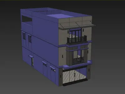 City House Free 3D model