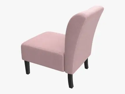 Accent Chair Low-poly 3D model
