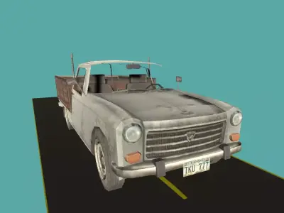 mini truck 3D model