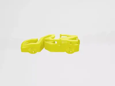 Honda CRZ - Keychain 3D print model