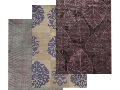Rug Set 2229 3D model