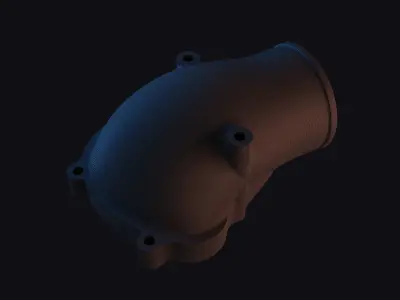 C20xe Powercap 76 mm NO fitting RIGHT 3D print model