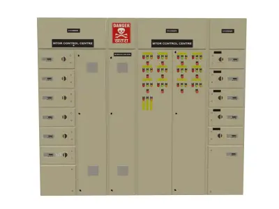 Motor Control Centre Panel 3D model