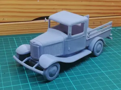 Farm Truck STL for resin 3d-printing 3D print model
