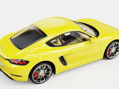 Porsche Cayman 3D model