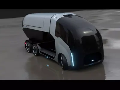 Truck Design Concept MT 22 3D model