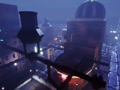 UnderCity Low-poly 3D model