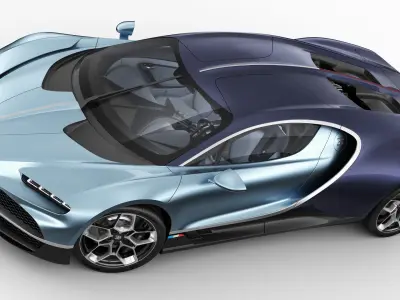 Bugatti Tourbillon 2026 3D model Low-poly 3D model