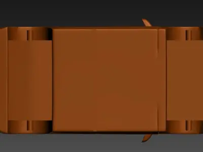 LADA car 3D print model