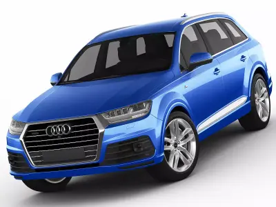 Audi Q7 2016 3D model
