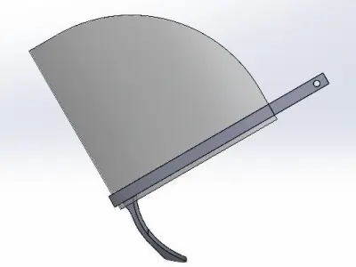 CUBRE BOCAS DE PLASTICO 3D print model