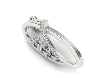 earrings unique design printable 3D print model