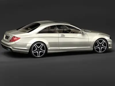 Mercedes CL AMG 2007-2011 3D model