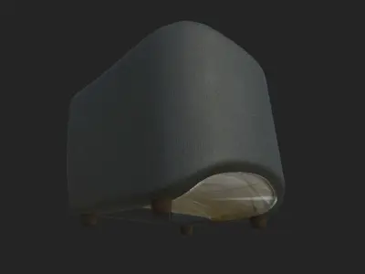 Arm chair Free low-poly 3D model