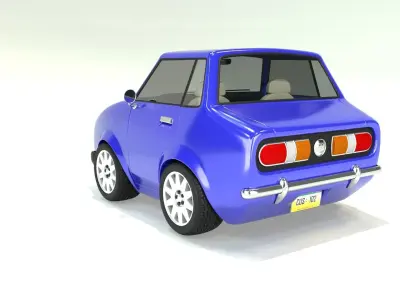 Cartoon Car 3D model purchase
