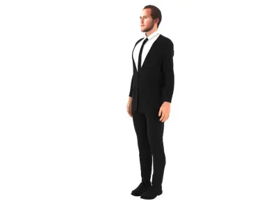 Harry Kane Low-poly 3D model