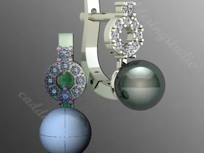 Earrings n3 3D print model