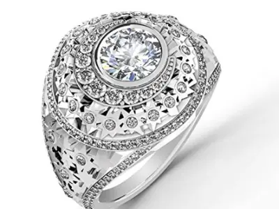 Band Ring 3D print model