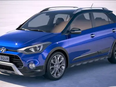 Hyundai i20 Active 2019 3D model