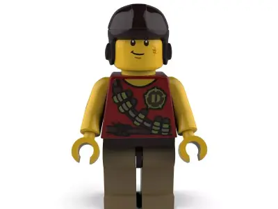 Driver Lego 3D model