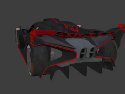 Vehicle Collection Perks Lamborghini pubg Low-poly 3D model