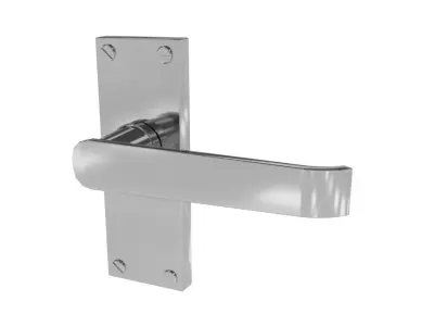 Door Handle Low-poly 3D model