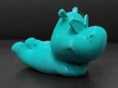 Hippo Glasses 3D print model