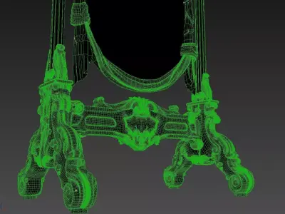 Mirror Classic 2 3D model 3D model