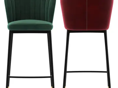 Temple and Webster Venus Barstool 3D model