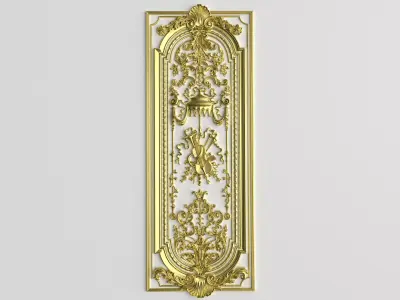 Classic decor ornament v-10 3D model 3D model