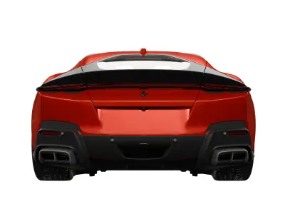  Ferrari 12Cilindri 2025 Low-poly 3D model