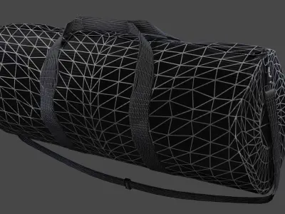 Sport Bag  Low-poly 3D model