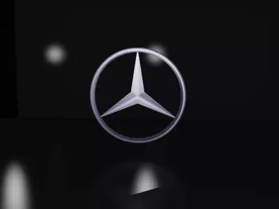 Mercedes Logo 3D model purchase