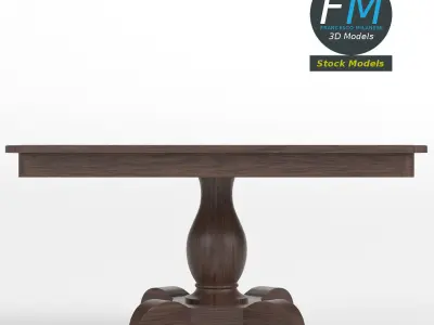 Table desk 5 3D model