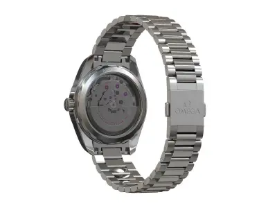 Omega Seamaster Aqua Terra Watch 3D model