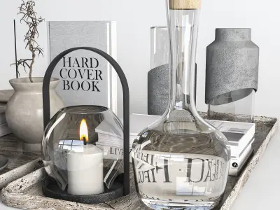 Decorative set 023 3D model