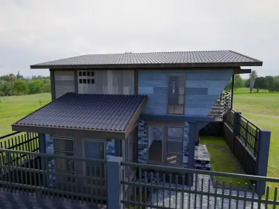 Small House Free low-poly 3D model purchase