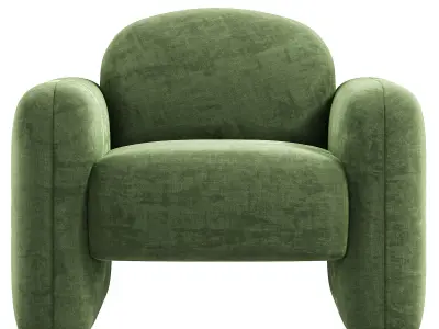 Sonoma Armchair By Vorsen 3D model