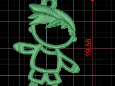 pendant ak2 3D print model purchase