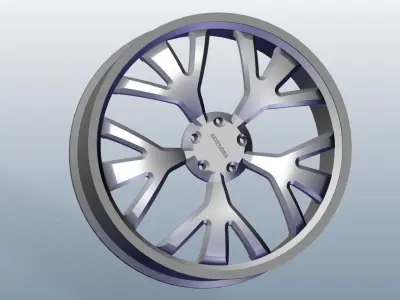 New Concept Car Rim 3D model